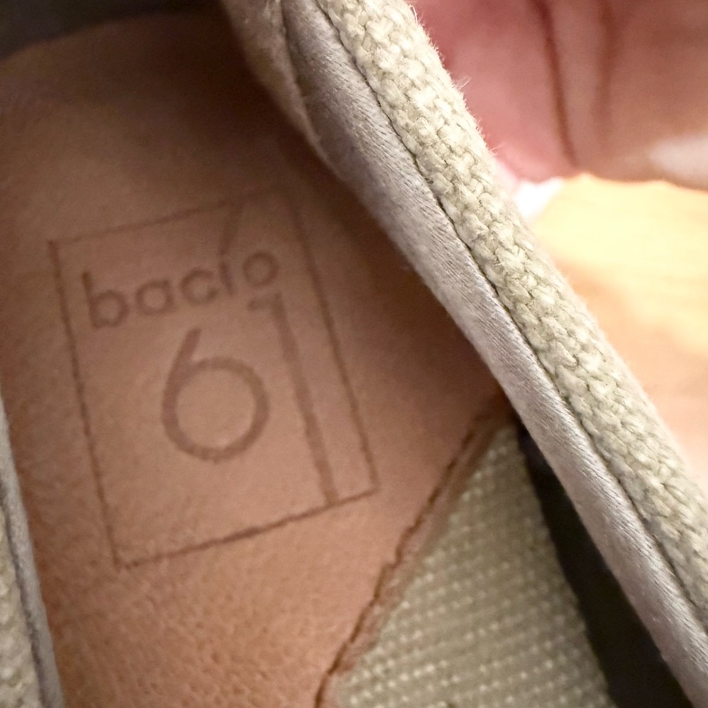 Bacio 61 Snakeskin Print Ballet Flats - Picture 9 of 12